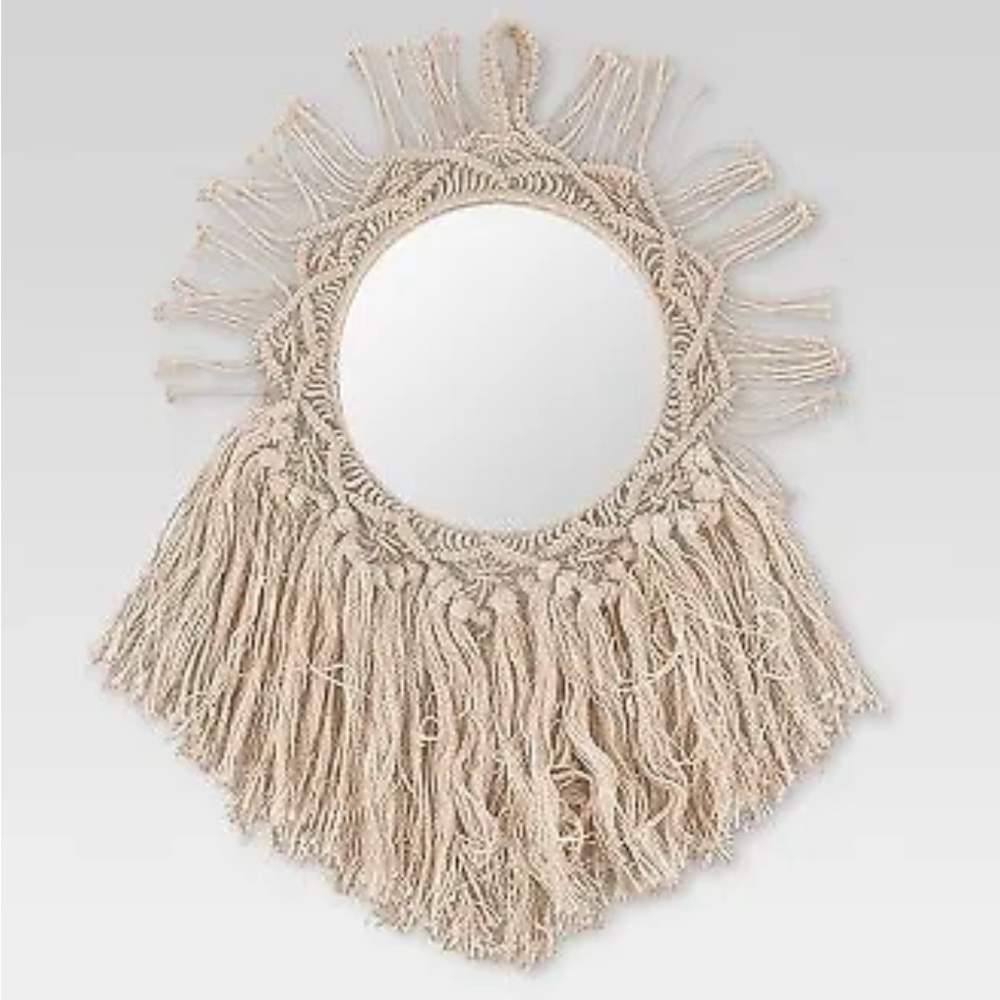 Opalhouse for Target®️ Macrame Mirror Wall Art